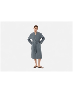 Халат вафельный STAY HOME, Graphite, Medium MEDIUM мл Morфeus