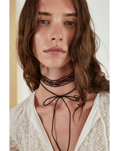 Чокер кружевной со шнурком Befree