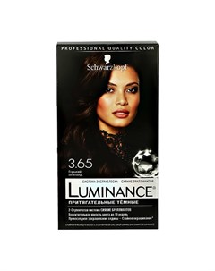 Краска для волос тон 3 65 Горький шоколад Luminance