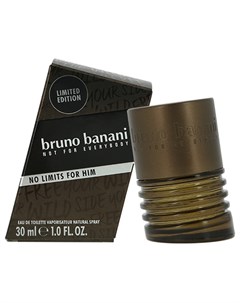 Туалетная вода NO LIMITS муж 30 мл Bruno banani