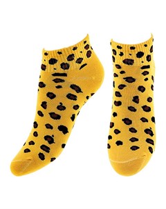 Носки женские LEOPARD yellow р р единый Socks