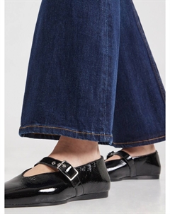 Расклешенные джинсы Flame, синий Weekday