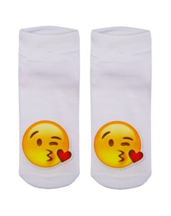 Носки женские Little emoji Kiss р р единый Socks