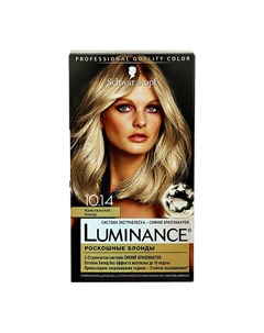 Краска для волос тон 10 14 Кристальный блонд Luminance