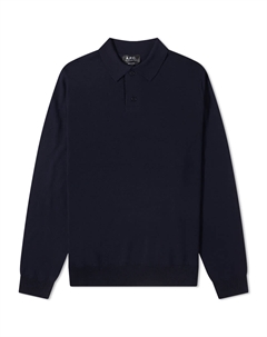 Футболка Jerry Long Sleeve Knit Polo A.p.c.