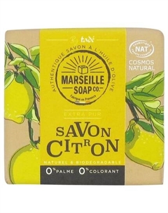 Лимонное Марсельское мыло 100г Tadé Tade