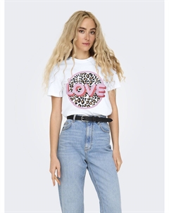 Футболка La Redoute белый Only