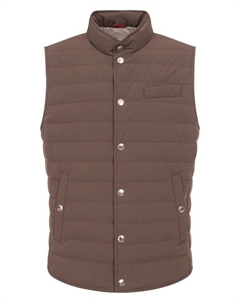 Пуховый жилет Brunello cucinelli