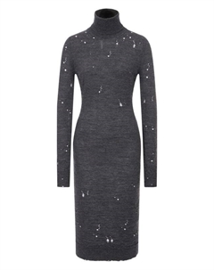 Шерстяное платье Mm6