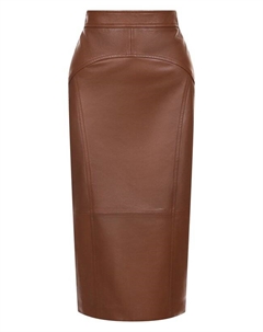 Кожаная юбка Max mara studio