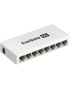 Коммутатор EXEGATE EDGS-1008C, неуправляемый Exegate