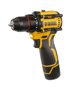 Аккумуляторная дрель-шуруповерт CDH-BL-12, Li-Ion, 12 Вl 26108 Denzel