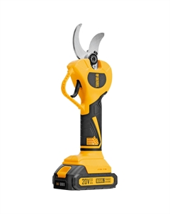 Аккумуляторный секатор Denzel CP-40BL, Li-Ion, 20 В, лезвия SK5l 59438