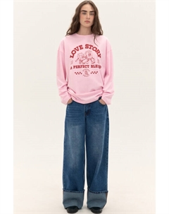 Лонгслив oversize с принтом Befree