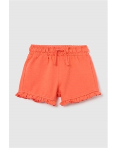 Шорты хлопковые с рюшами Fagottino