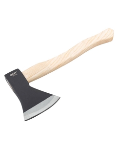 Топор 46138, кованая усиленная сталь, деревянная полированная ручка, 800 г Фит