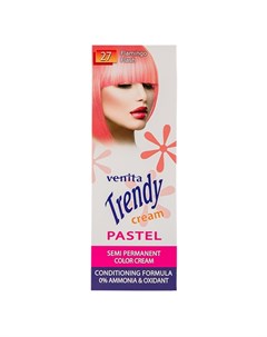 Крем краска для волос PASTEL тон 27 Розовый фламинго 75 мл Venita