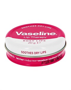 Бальзам для губ LIP THERAPY с маслом розы в баночке 20 г Vaseline