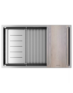 Кухонная мойка NEXT-MULTI SINK 74 UNI PM787445-BS брашированная нержавеющая сталь Paulmark