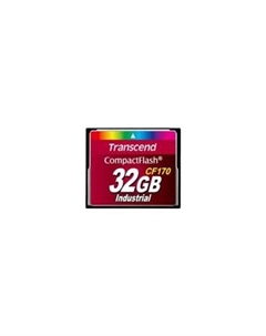 Карта памяти промышленная 32 Гб CompactFlash (TS32GCF170) Transcend