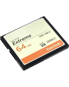 Карта памяти 64Gb CompactFlash Extreme (SDCFXSB-064G-G46) Sandisk