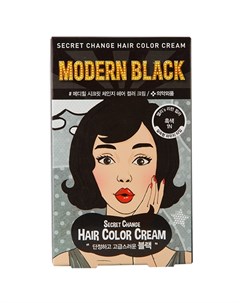 Крем краска для волос SECRET HAIR тон Modern black Mediheal