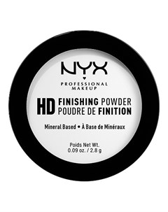 Пудра компактная для лица HIGH DEFINITION FINISHING POWDER мини тон 01 Translucent Nyx professional makeup