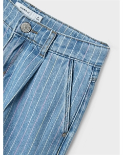 Джинсы с широкими штанинами NKFBella, синий деним Name it