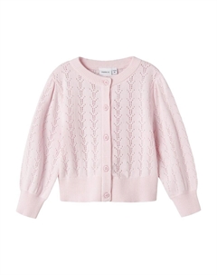 Вязаный кардиган, розовый Name it