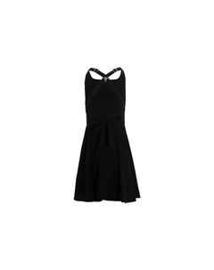 Платье без рукавов женское черное Prada