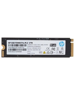 Накопитель SSD M.2 2280 FX900 Pro 4A3U1AA#ABB 2TB, 7400/6700MB/s, 3D NAND, 1200TBW Hp