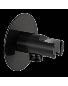 Шланговое подключение 337XCFP цвет Черный брашированный хром Remer