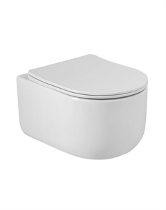 Унитаз Soft BB084CH-TOR/SC подвесной цвет Белый с сиденьем Микролифт Belbagno