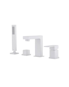 Смеситель для ванны Daheim AF8213W цвет Белый матовый Abber