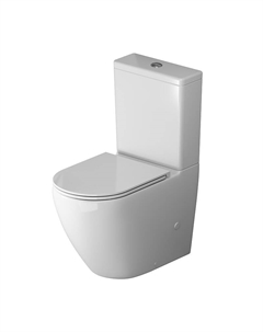 Унитаз компакт Торнадо GR-4407SQ цвет Белый с бачком и сиденьем Микролифт Grossman