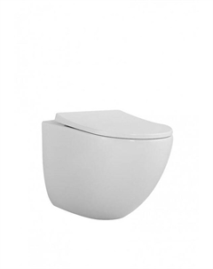 Унитаз TR2196ZK подвесной цвет Белый с сиденьем Ceramalux