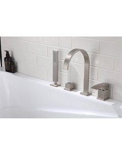 Смеситель для ванны Wasserfall AF8613SP цвет Сатин Abber