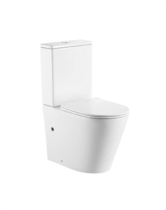 Унитаз компакт Tornado Corso TR-CO-3906 Щ0000060998 цвет Белый с бачком и сиденьем Микролифт Тритон