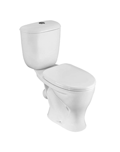Унитаз компакт Воротынский 1.P403.5.S00.00B.F с бачком и сиденьем цвет Белый Santeri