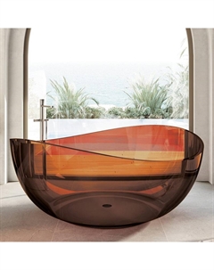 Ванна из полиэфирной смолы Kristall 150x150 AT9705Opal Без гидромассажа Abber