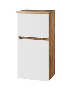 Подвесной шкаф Ива 40 П-Ива05040-01 Белый Дуб Вотан Misty