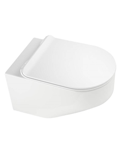 Унитаз Joy 32049 подвесной цвет Белый без сиденья Migliore