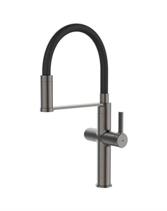 Смеситель для кухни Ikon IKNGMFFi05 Графит матовый Iddis