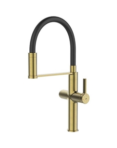 Смеситель для кухни Ikon IKNMGFFi05 Золото матовое Iddis