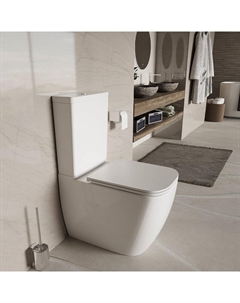 Унитаз компакт Bien VT2-51T цвет Белый с бачком и сиденьем Vincea