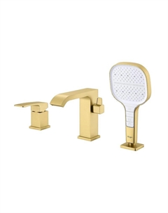 Смеситель на борт ванны R02.31.03 цвет Золото матовое Raglo