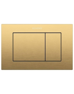 Клавиша смыва 650/2-MG цвет Золото матовое Boheme