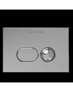 Клавиша смыва Liquid 740-2180 Хром Vitra