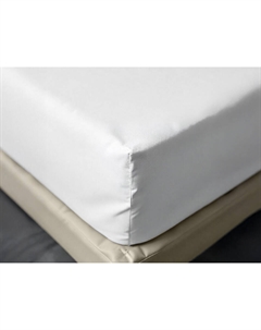 Простыня на резинке Colors New (Сатин Белый) 120x200 Орматек