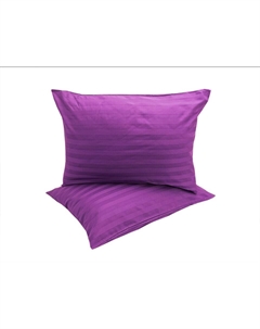 Наволочка Комплект наволочек Flow (Сатин Фиолетовый) 50x70 Орматек